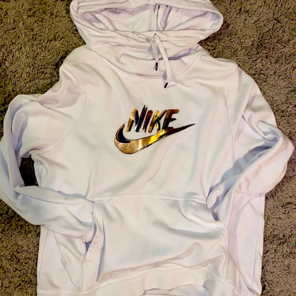 plus size nike cowlneck hoodie